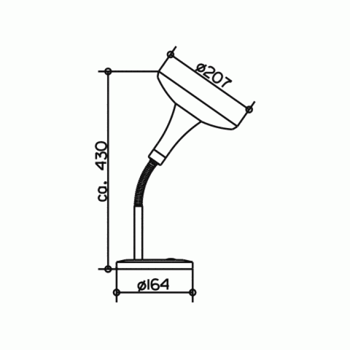 Keuco Elegance 17677 019000 Косметическое зеркало с подсветкой (хром)