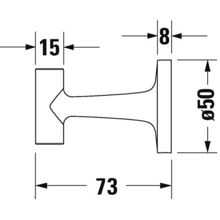 Duravit Starck T 0099291000 Крючок