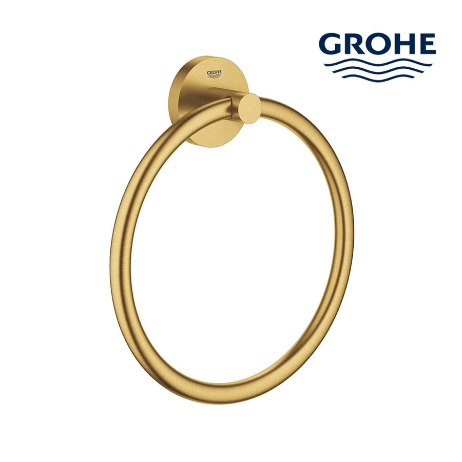 GROHE Essentials 40365GN1 Держатель для полотенца | кольцо (золото шлифованное)