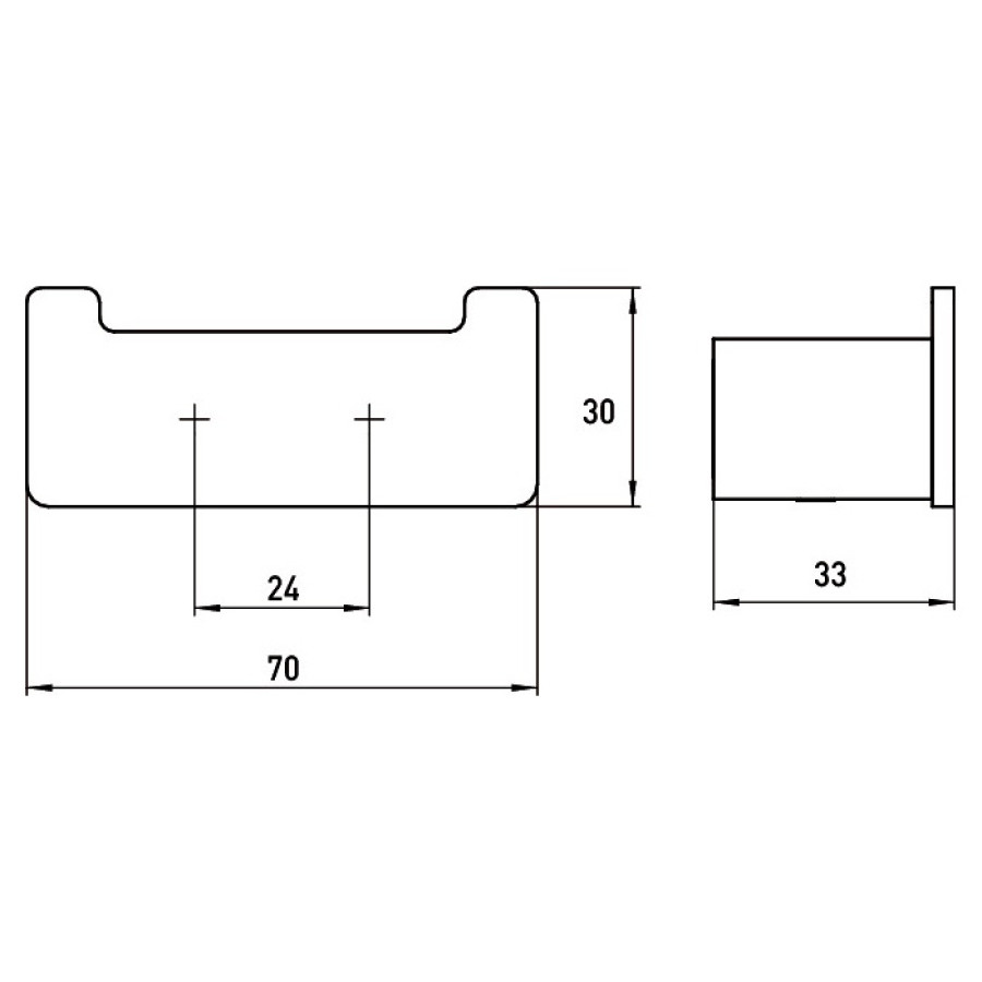 Emco Loft 0575 133 02 Крючок для халата / полотенца