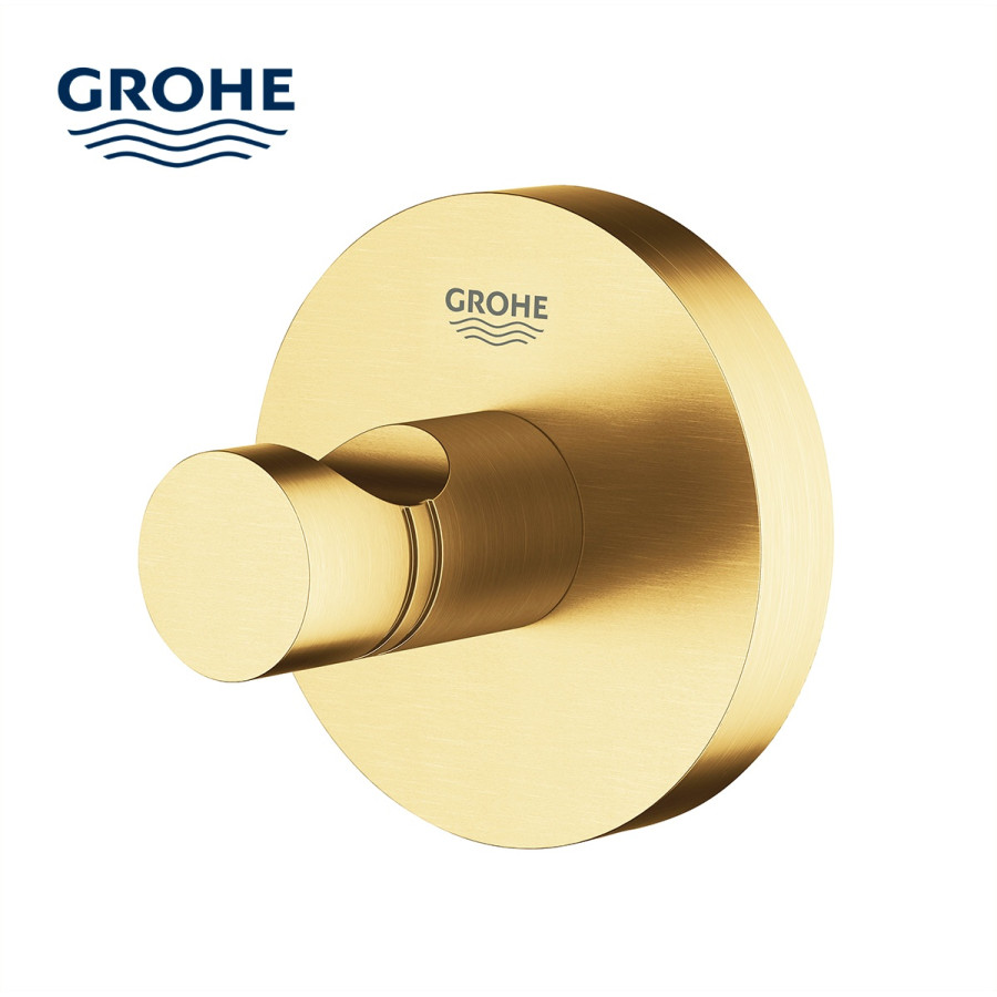 GROHE Essentials 40364GN1 Крючок для халатов и полотенец (золото шлифованное)