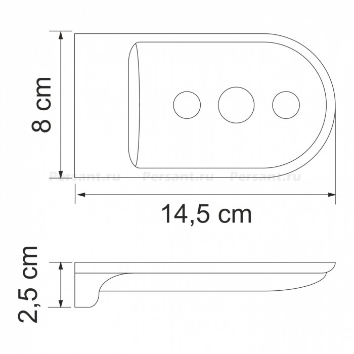 WasserKRAFT Kammel K-8369 Мыльница-решётка подвесная (хром)