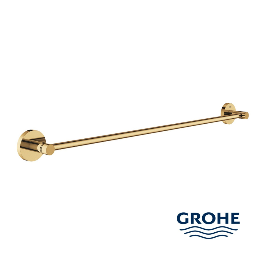 GROHE Essentials 40366GL1 Держатель для полотенца 60 см (золото)