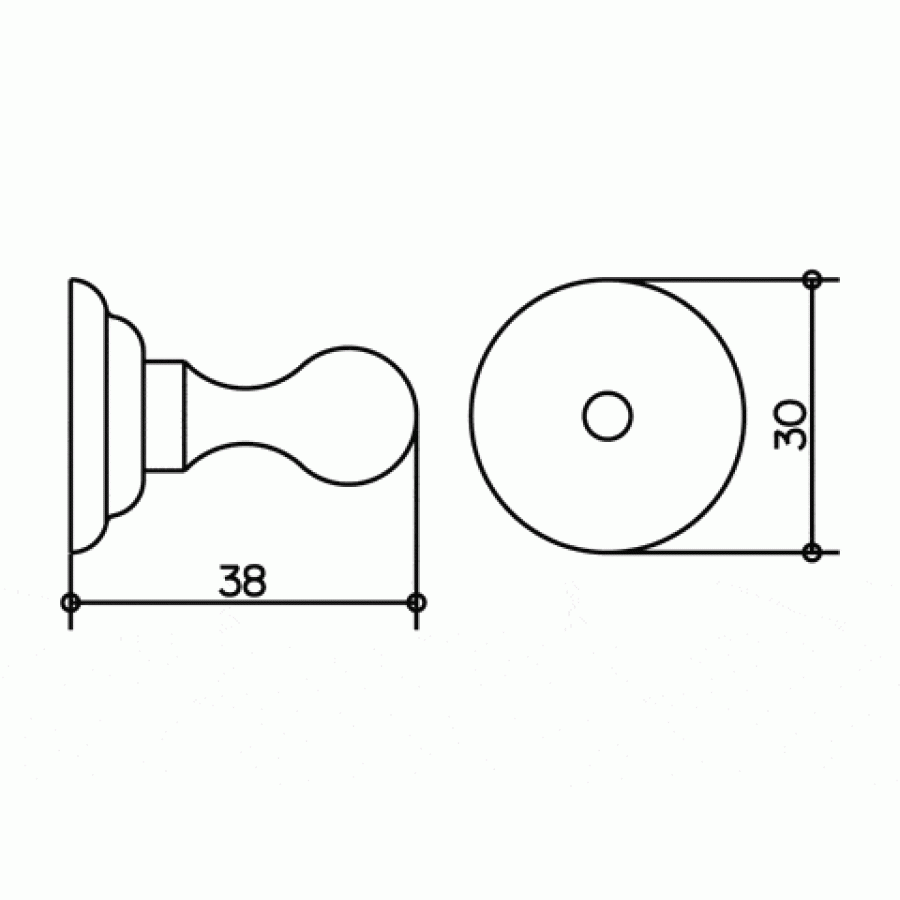 Keuco Astor 02114 010000 Крючок для полотенца (хром)