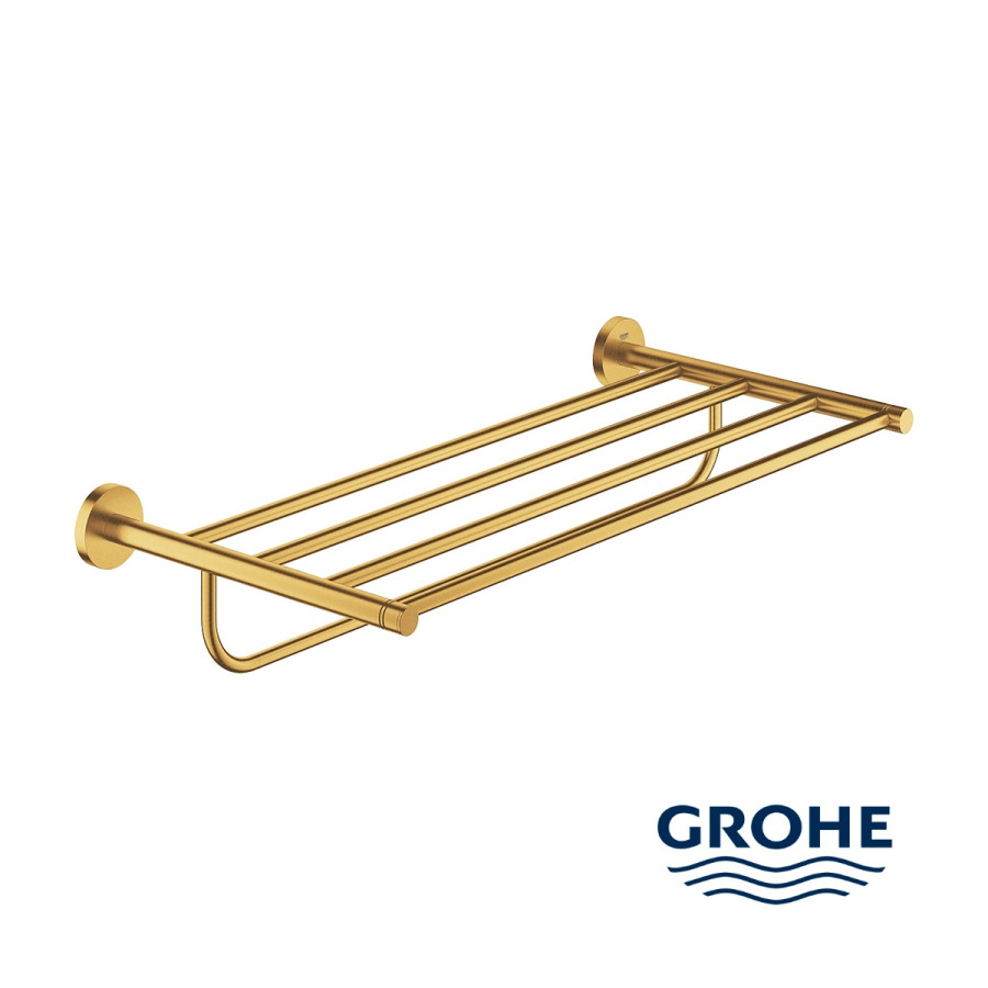 GROHE Essentials 40800GN1 Держатель для полотенца | полка (золото шлифованное)