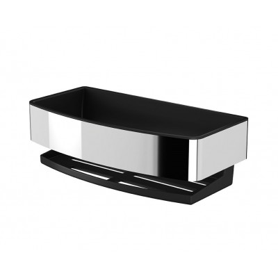 INDA Basket AV251AAL08 Корзинка для душа (хром | чёрный)