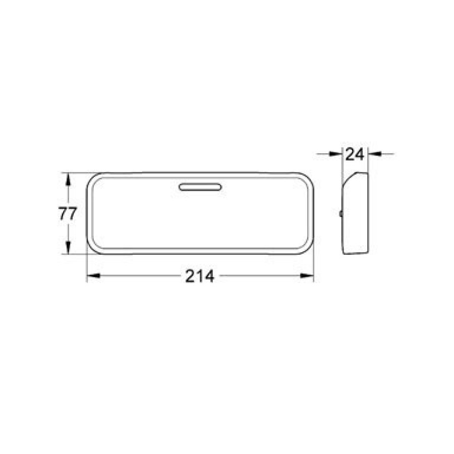 Пластиковая полочка 18383 002 Grohe