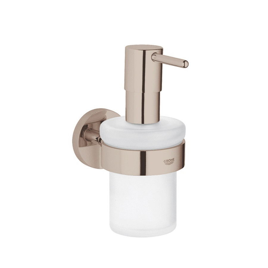 GROHE Essentials 40369BE1 - Держатель для: мыльницы, стакана, дозатора жидкого мыла (никель - полированный)