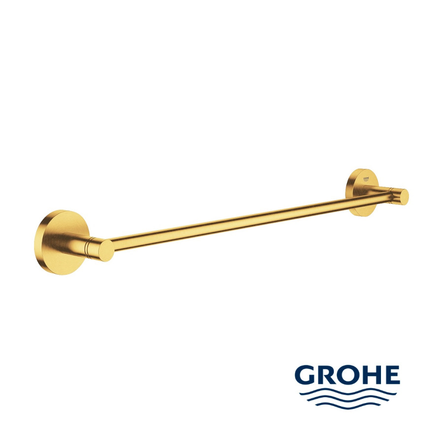 GROHE Essentials 40688GN1 Держатель для полотенца 450 мм (золото шлифованное)