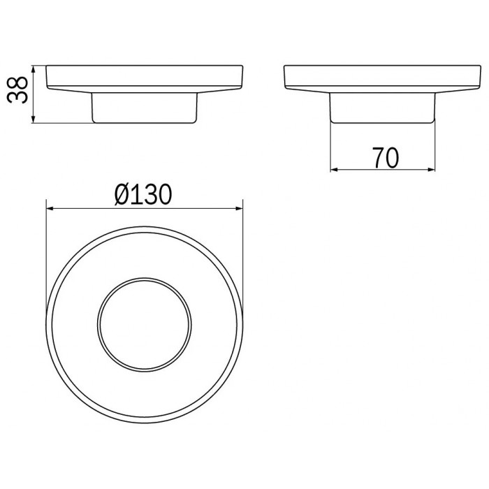 INDA Mito R46110 Мыльница