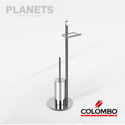 Colombo Design PLANETS B9807 - Стойка с аксессуарами 72 см | для унитаза (хром)