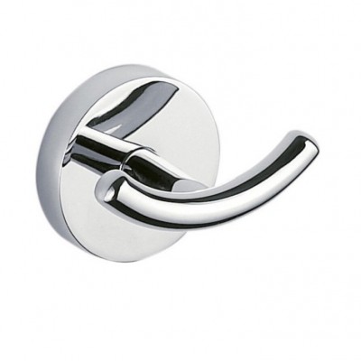 INDA Forum A3620BCR Двойной крючок для халата | полотенца (хром)