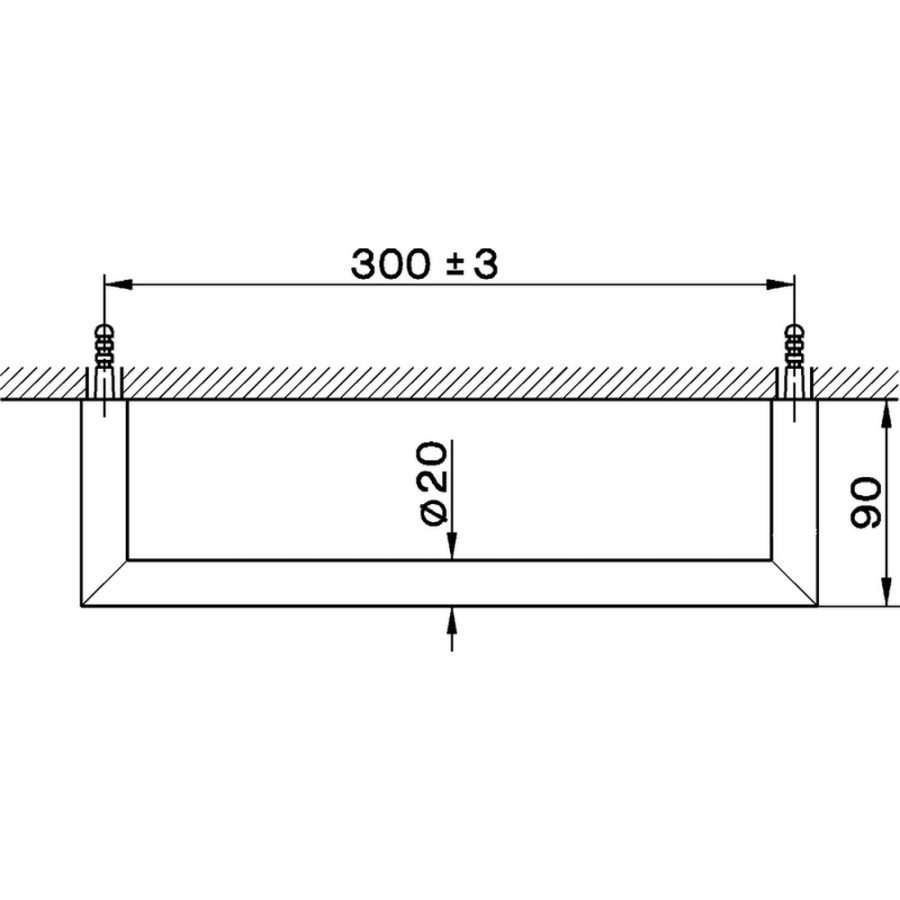 Cisal System SY09010021 Держатель полотенца 30 см