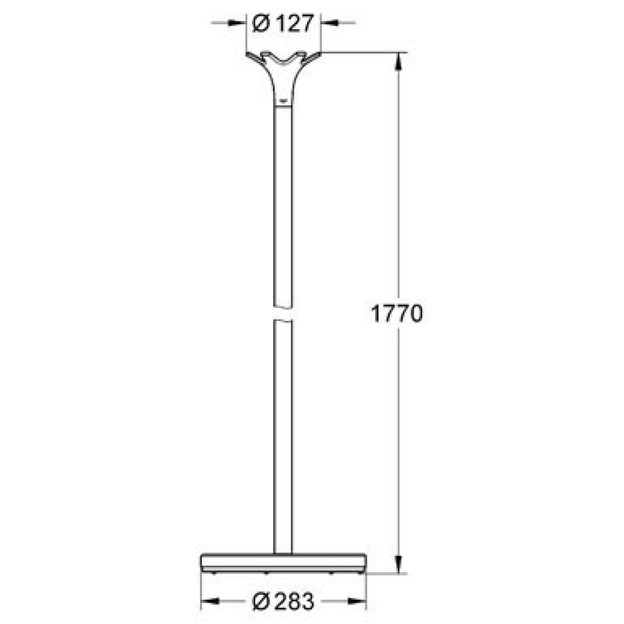 GROHE Ondus 40387 KS0 Держатель для халатов (цвет черный бархат)