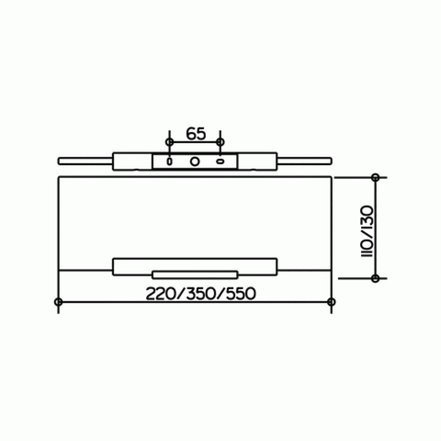 Keuco Plan 14910 010000 Держатель для полки (хром)