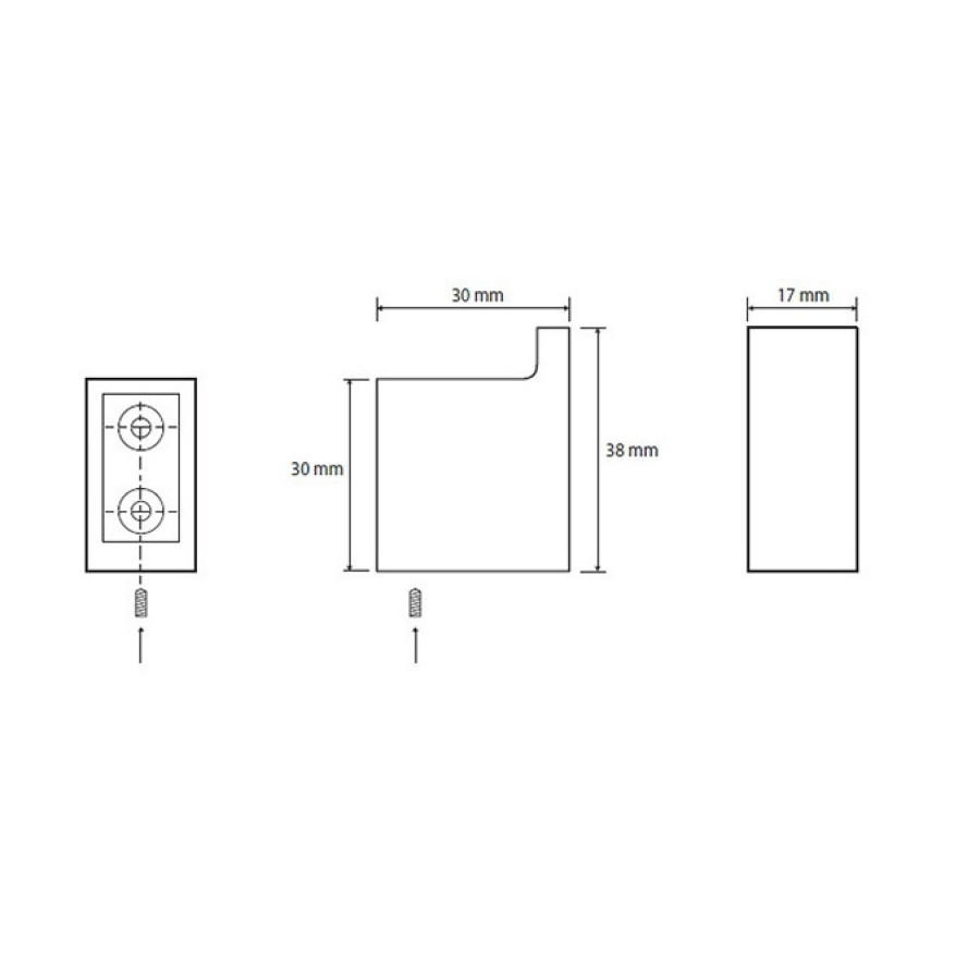 Bemeta Nero 135006010 Крючок для халатов (черный)