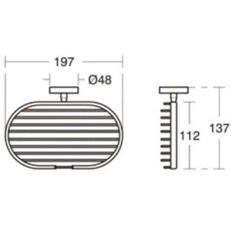 Ideal Standard IOM A9112AA Полочка для ванны