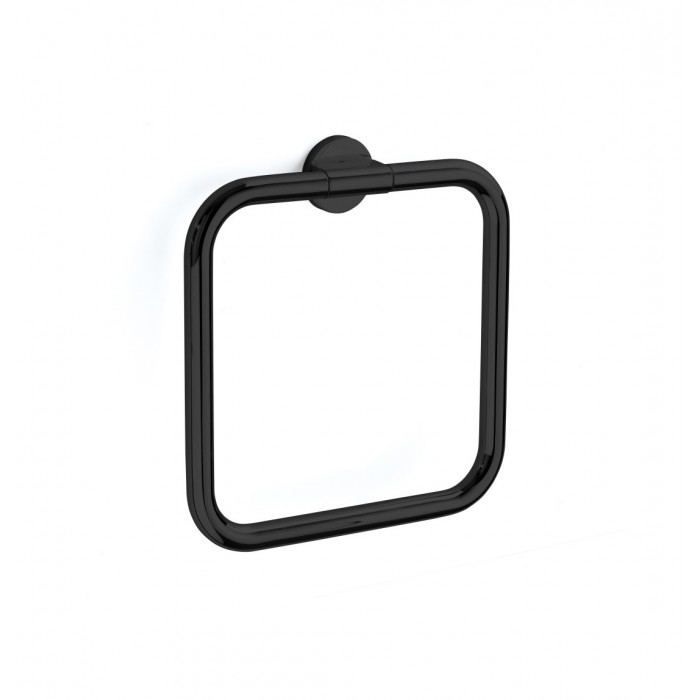 INDA One A2416ANE Держатель для полотенца - кольцо (чёрный матовый)