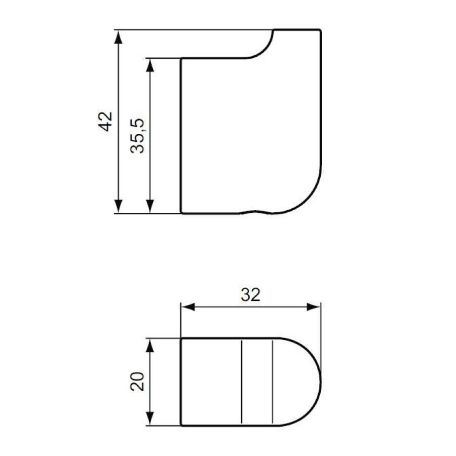 Крючок для халата A9145AA Ideal Standard Softmood (хром)