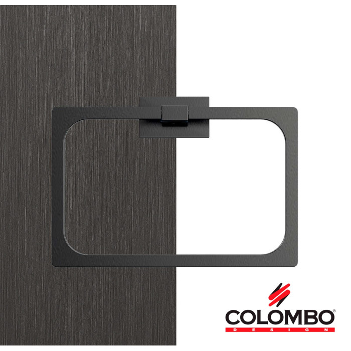 Colombo Design LOOK B1631.GM - Держатель для полотенца | кольцо Graphite Matt (графит шлифованный)