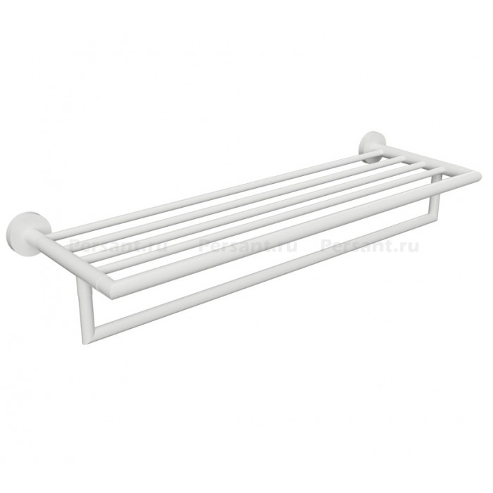 Bemeta White 104219074 Полка для полотенец 55 см (белый матовый)