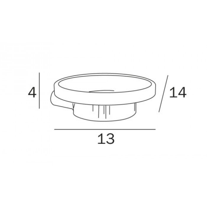 INDA Mito R46110 Мыльница
