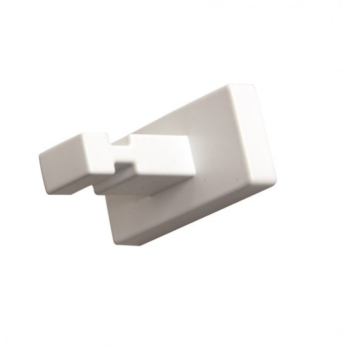 INDA Lea A1820AWM Крючок для халата | полотенца (белый матовый)