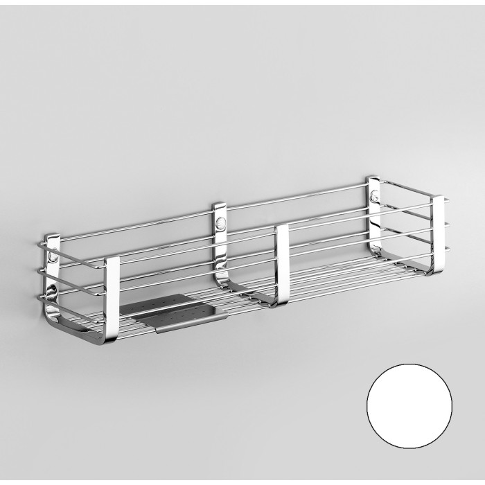 Colombo Design Complementi B9633.BM Полка - решётка 44 см (белый - матовый)