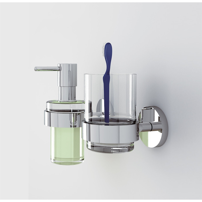 GROHE Essentials 40369001 - Универсальный держатель для: мыльницы, стакана, дозатора жидкого мыла (хром)