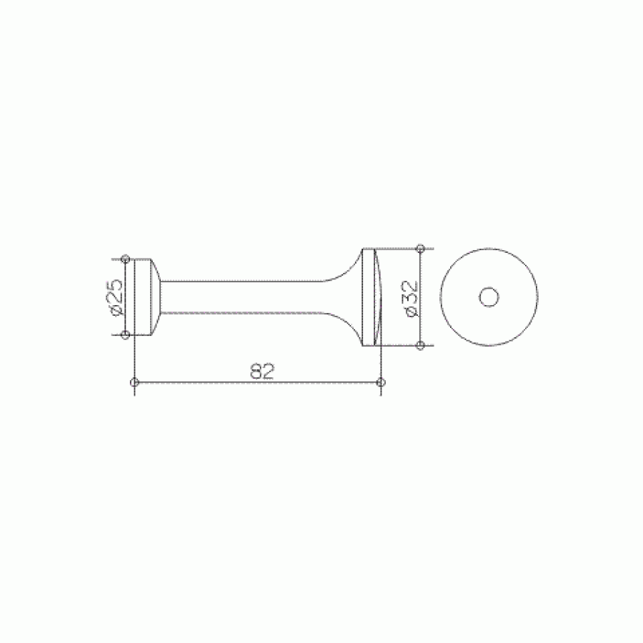 Keuco Elegance 11616 010000 Крючок для халата (хром)