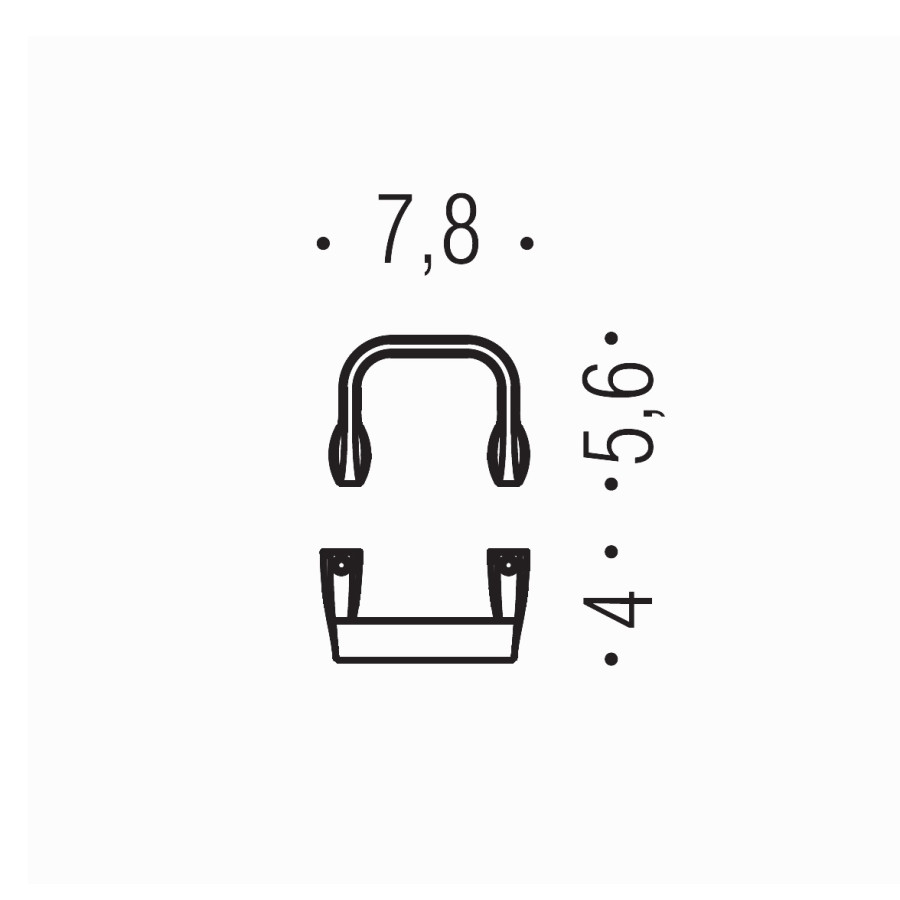 Colombo Design TRENTA PT27.NM - Крючок для халатов и полотенец (черный матовый)