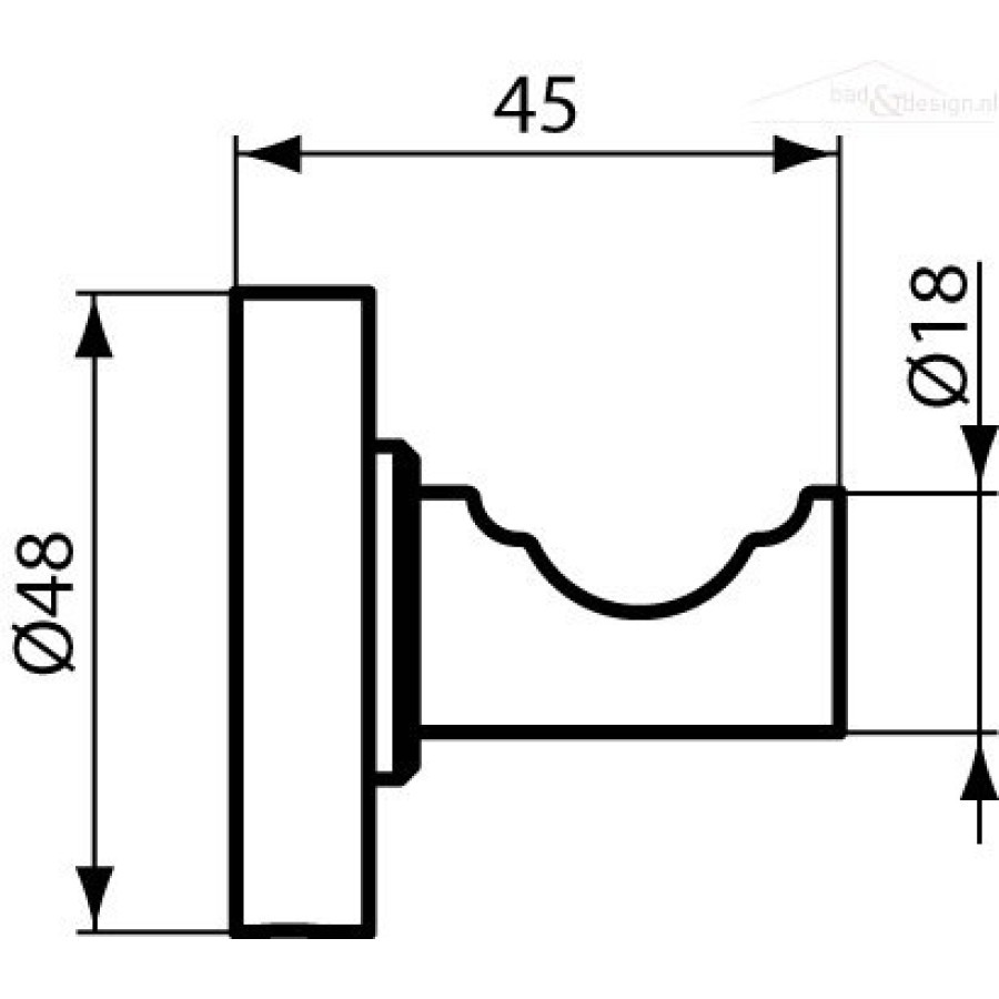 Ideal Standard IOM A9115AA Крючок для одежды