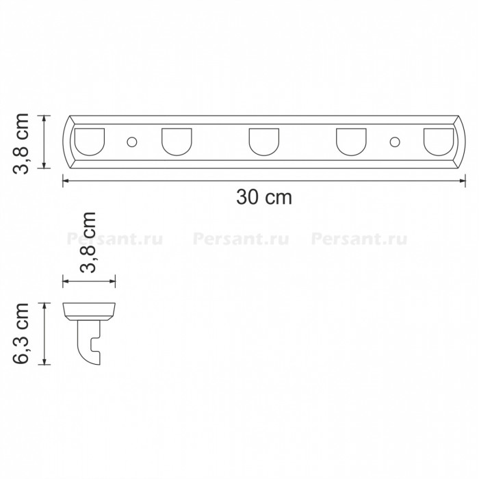 WasserKRAFT Kammel K-8375 Крючки для халата и полотенца (хром)