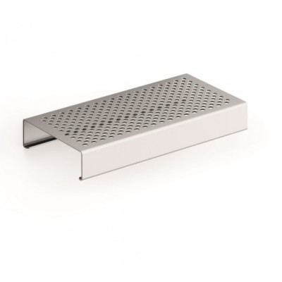 INDA Indissima Barra A8851MNS Полочка для рейлинга 200 мм (нержавеющая сталь шлифованная)