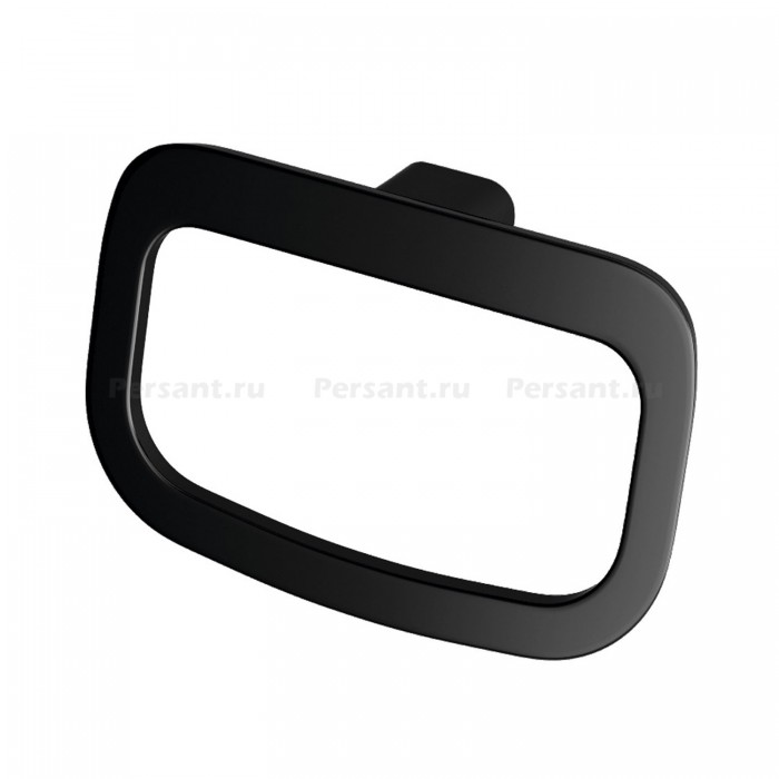 WasserKRAFT Glan K-5160 Держатель для полотенца - кольцо (чёрный глянцевый)