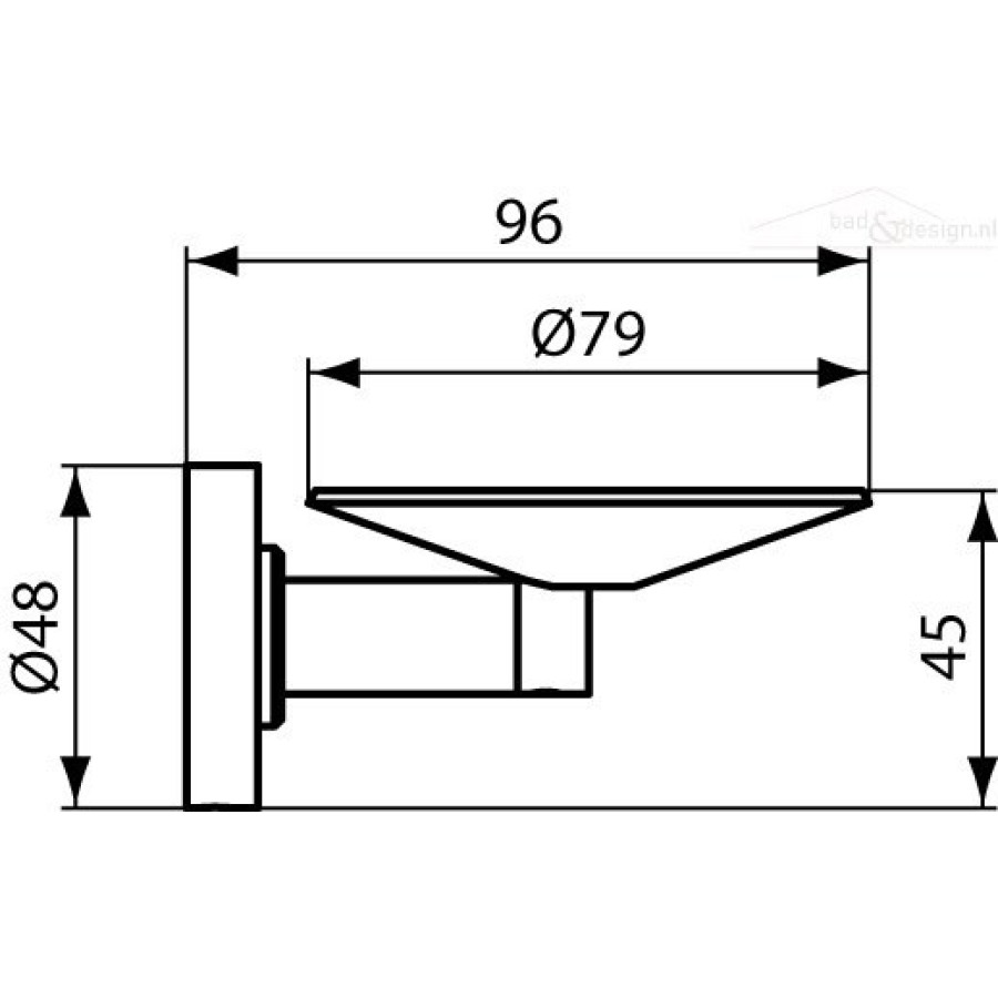 Ideal Standard IOM A9129AA Мыльница с держателем