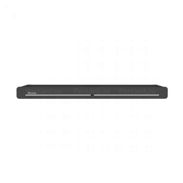 Ravak Slim S X07P649 Полка для ванной комнаты 278*103 мм (чёрный матовый)