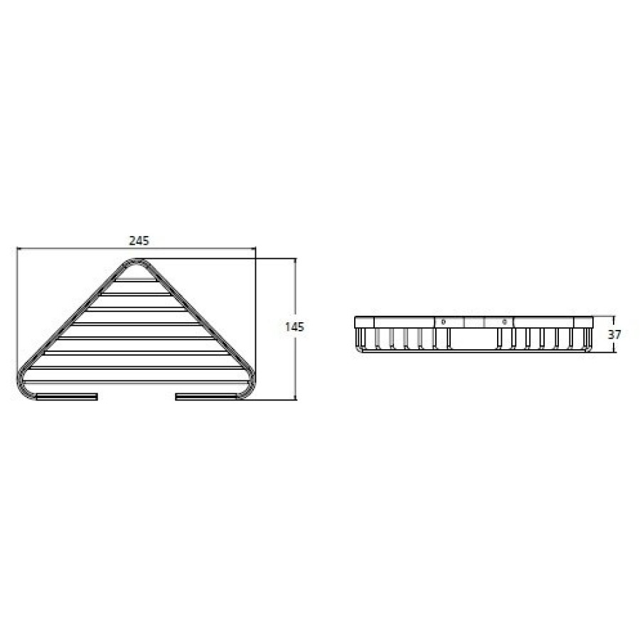 Ideal Standard IOM A9105AA Полочка угловая