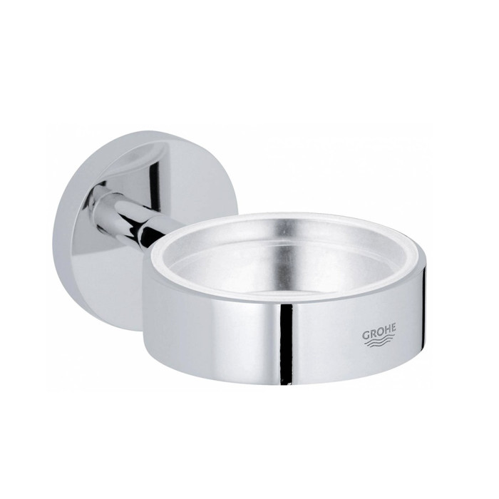 GROHE Essentials 40369001 - Универсальный держатель для: мыльницы, стакана, дозатора жидкого мыла (хром)