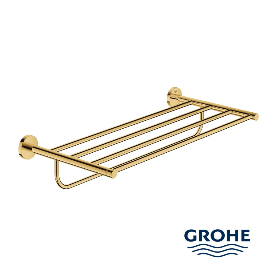 GROHE Essentials 40800GL1 Держатель для полотенца | полка (золото)