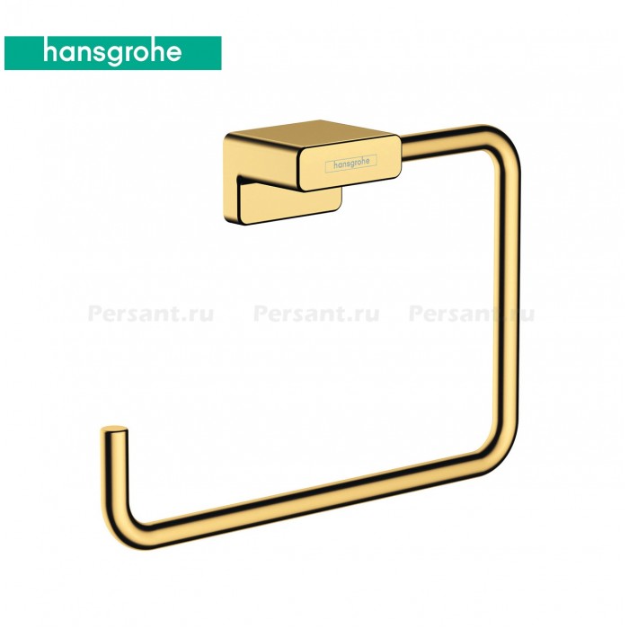 Hansgrohe AddStoris 41754990 - Держатель для полотенца 189 мм | кольцо (золото полированное)