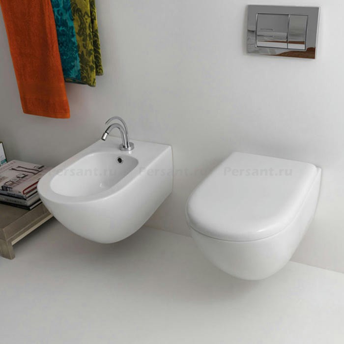 Биде подвесное Kerasan Aquatech 372401*1