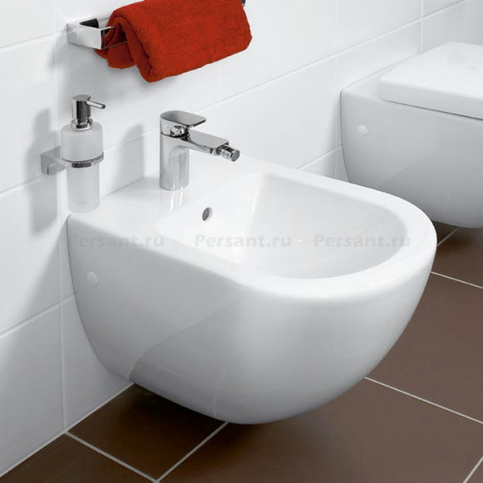 Биде подвесное Villeroy&Boch Subway 2.0 540000R1 Ceramic Plus