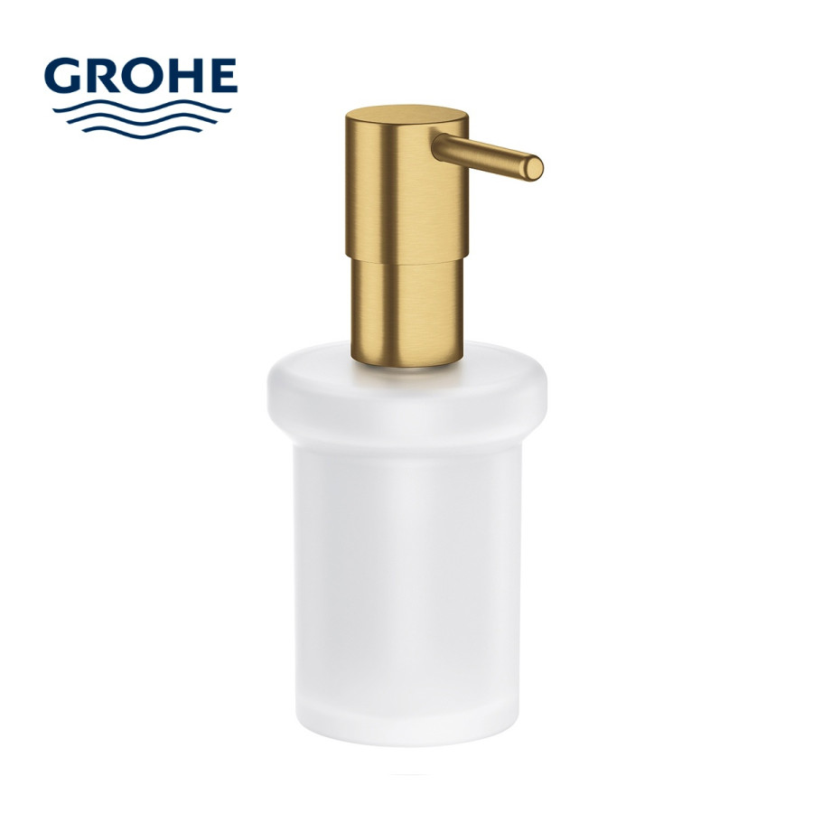 GROHE Essentials 40394GN1 Дозатор для жидкого мыла 160 мл (золото шлифованное)