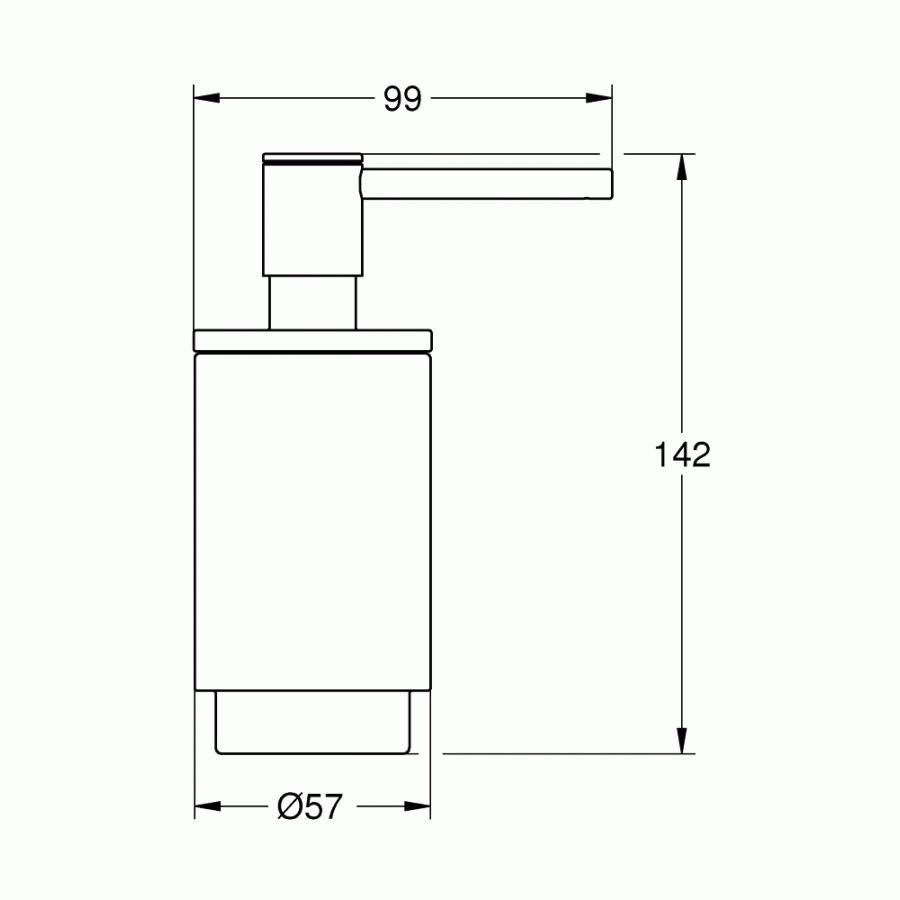 Grohe Selection 41028000 Дозатор жидкого мыла