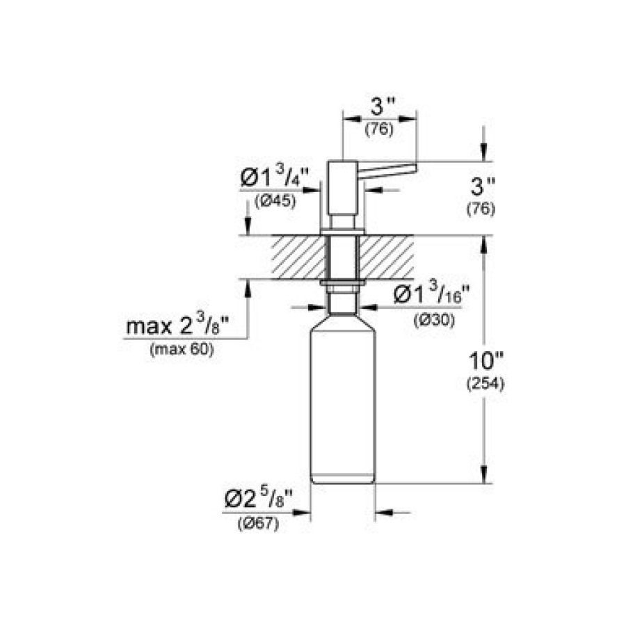 GROHE Cosmopolitan 40535 000 Дозатор жидкого мыла