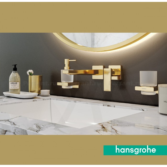 Hansgrohe AddStoris 41756990 - Держатель туалетной бумаги | для запасного рулона (золото полированное)