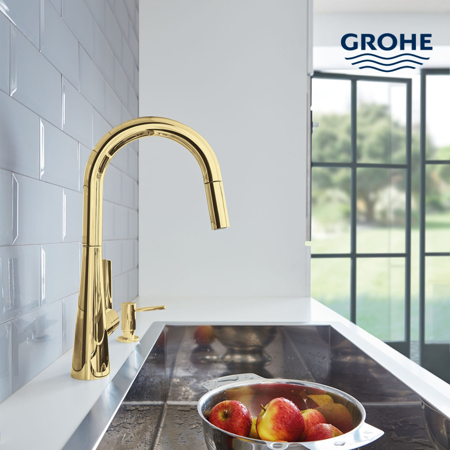 GROHE Cosmopolitan 40535GL0 Дозатор для жидкого мыла (золото)