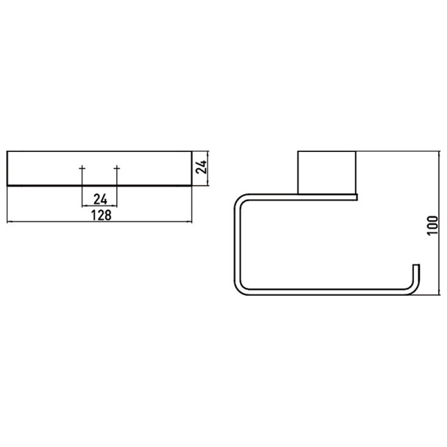 Emco Loft 0500 133 01 Держатель туалетной бумаги