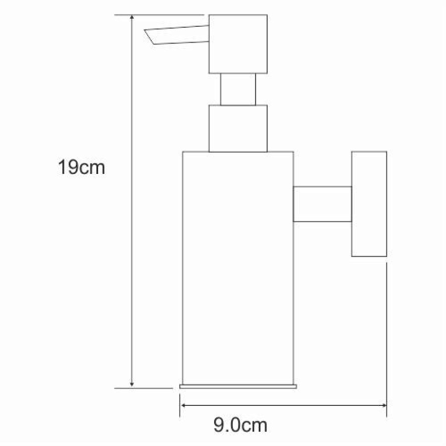 WasserKRAFT K-1399 Дозатор для жидкого мыла подвесной (хром)